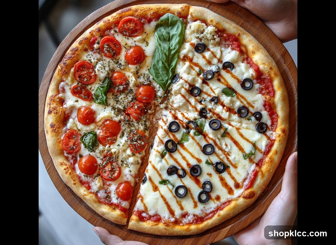 Half and Half Pizza