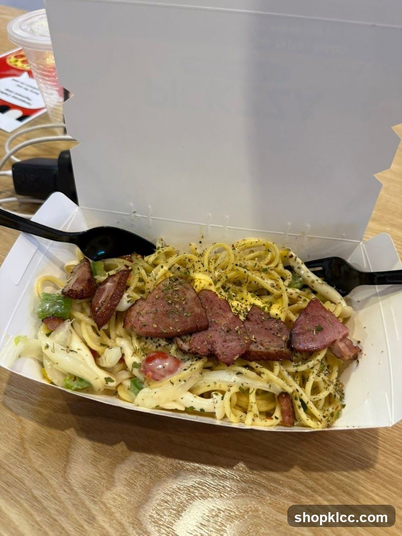 Pasta with Meat and Vegetables