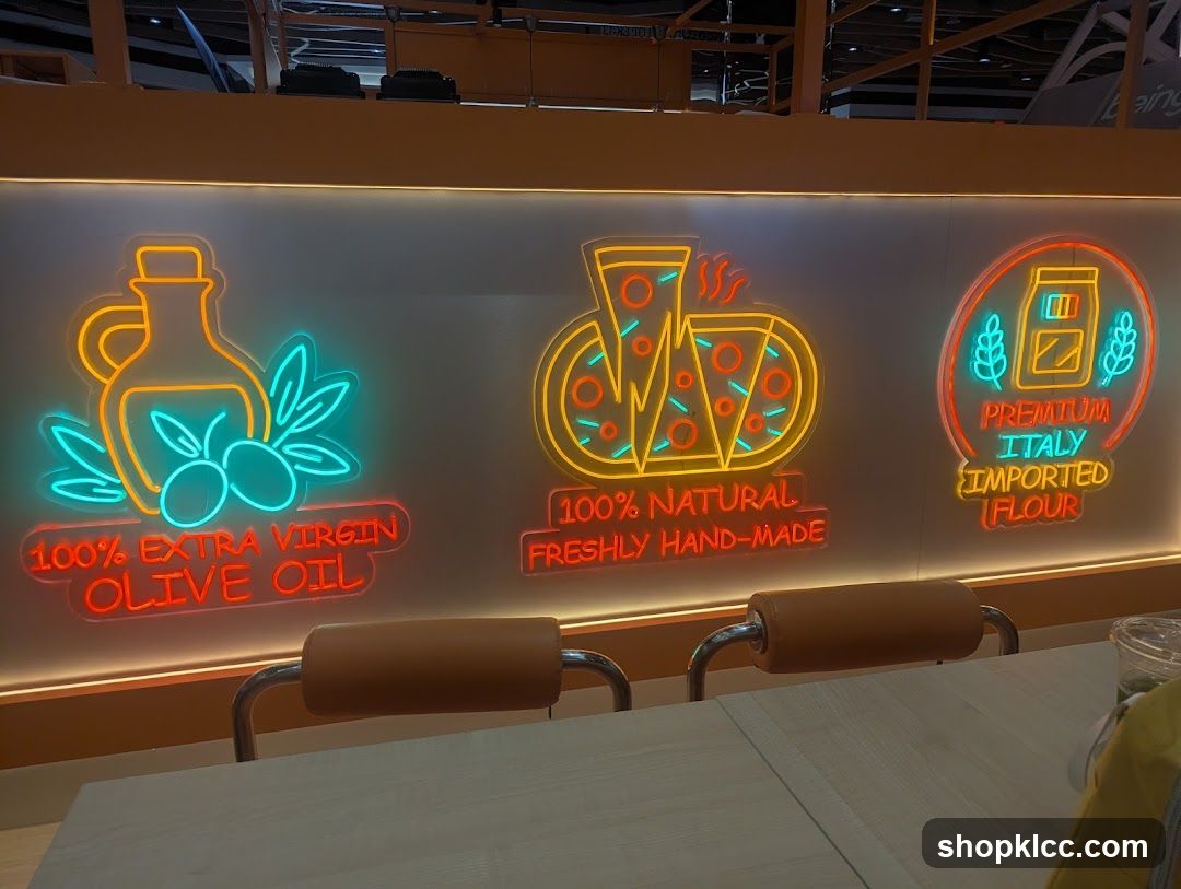 Neon Signs for Food Ingredients