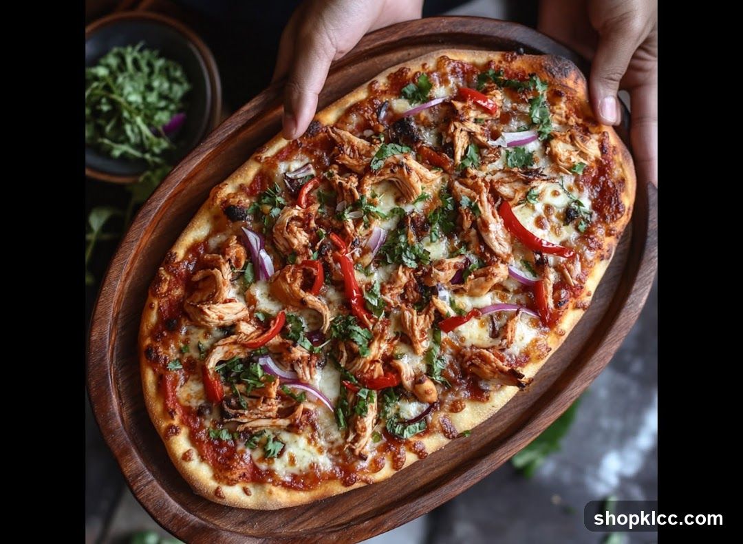 BBQ Chicken Flatbread Pizza
