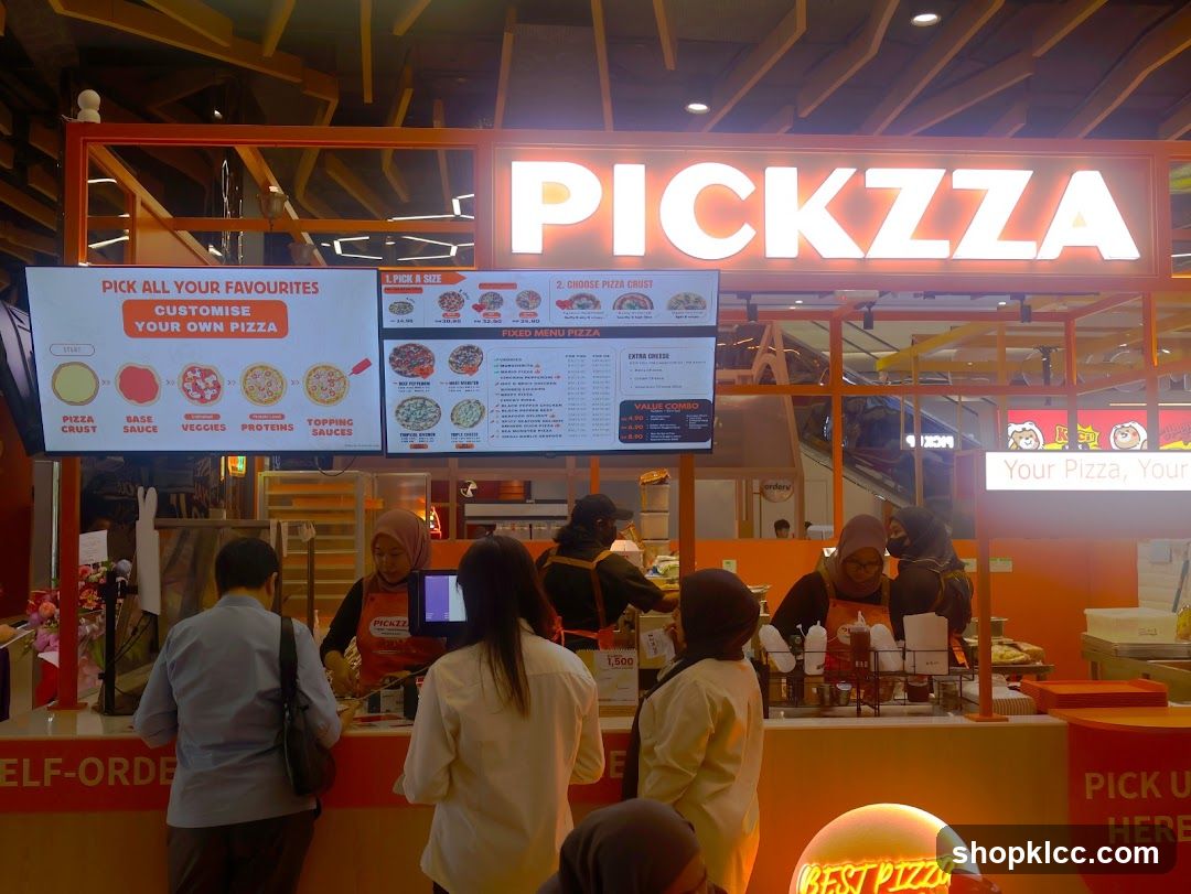 Pickzza Pizza Counter