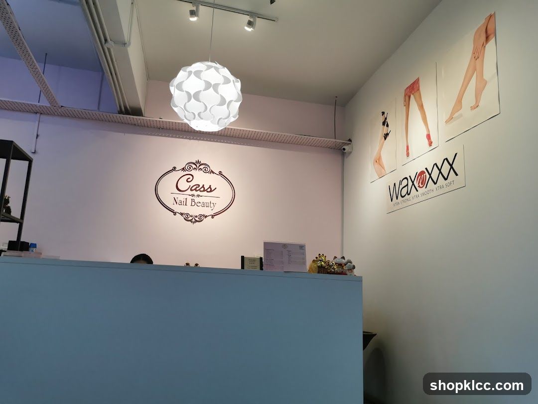 Beauty Salon Reception Area