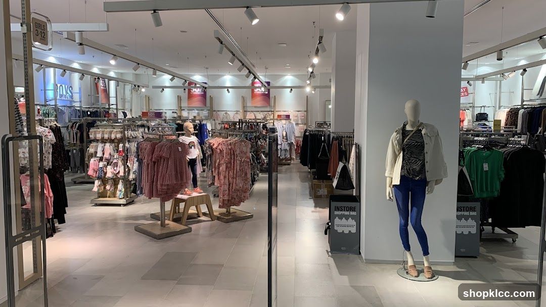 Clothing store interior