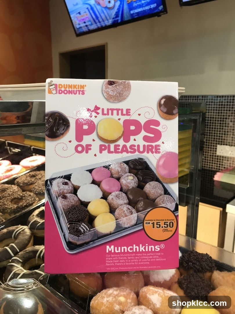 Dunkin' Donuts Little Pops of Pleasure Box