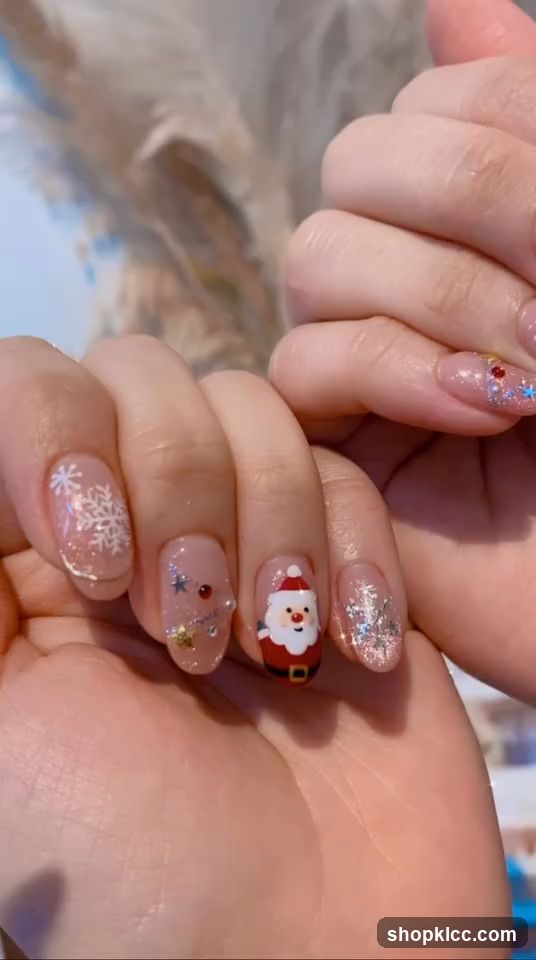 Christmas Themed Nails