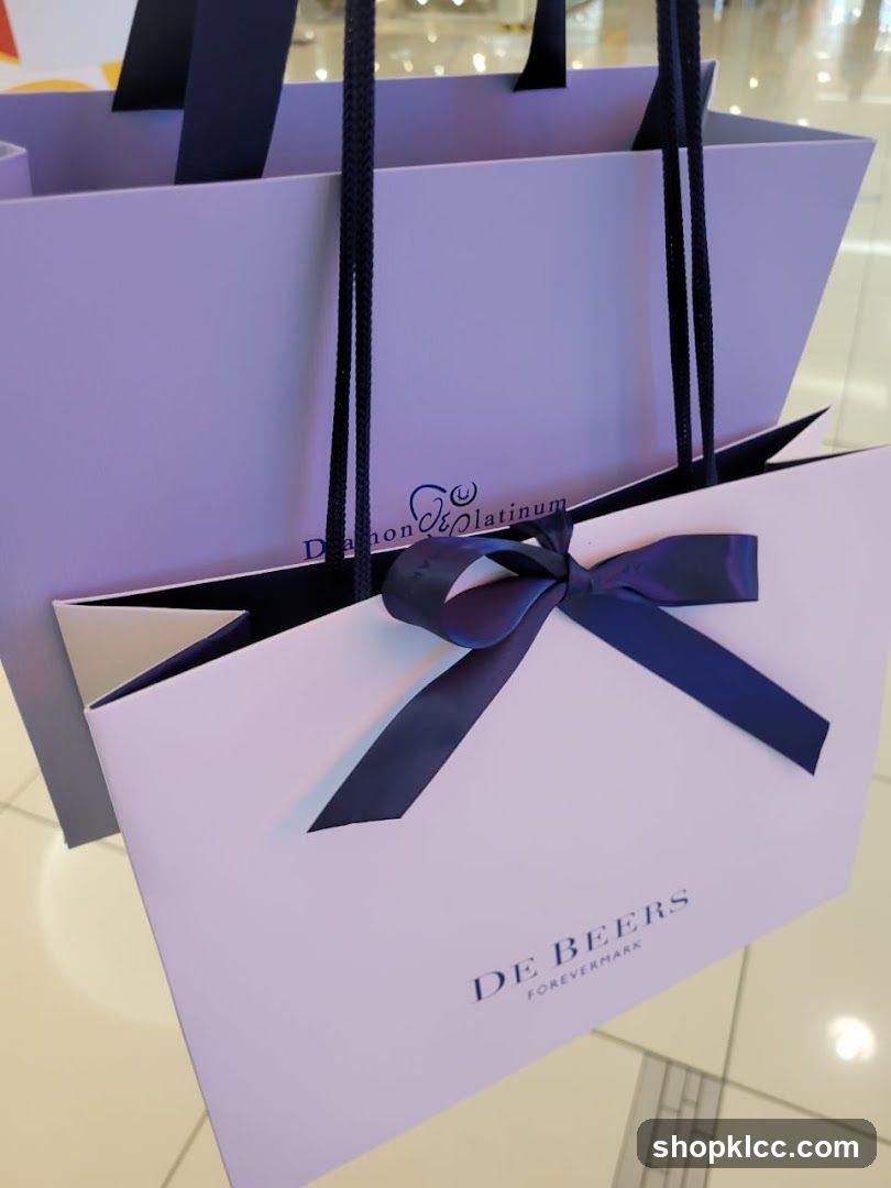 De Beers Shopping Bags