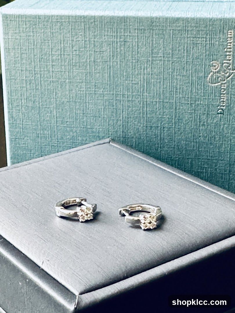 Diamond Earrings Display