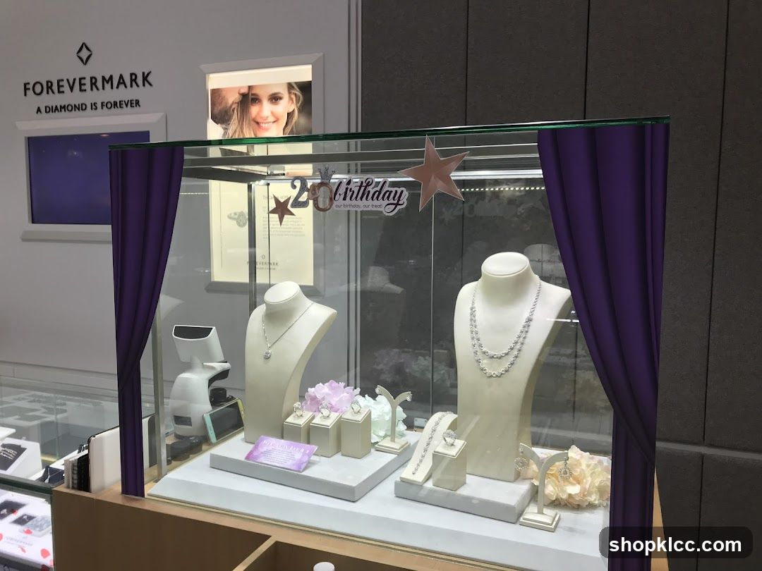 Forevermark Jewelry Display