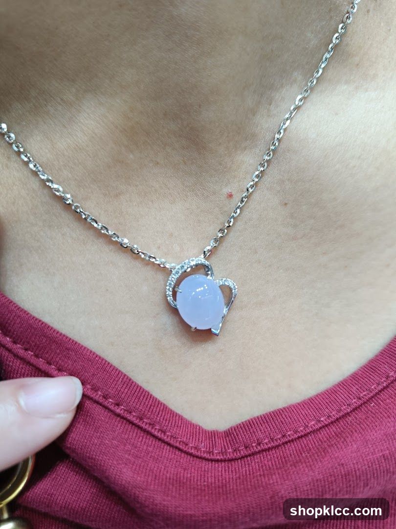 Jewelry Necklace on Model