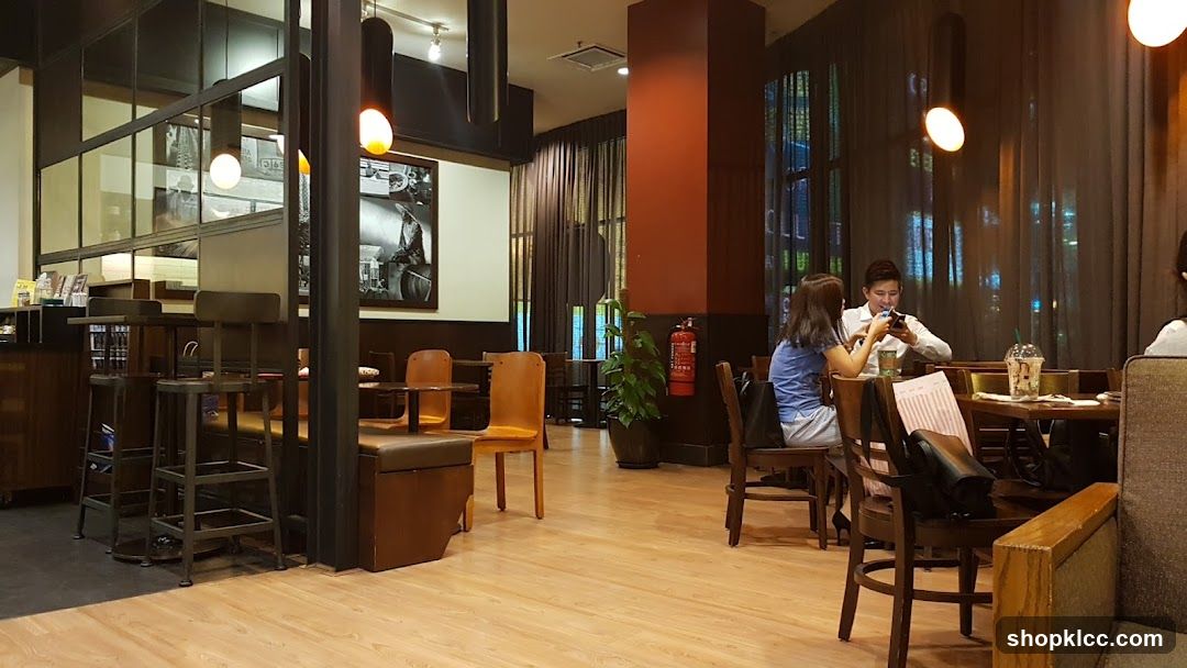 Interior of a cozy cafe or restaurant
