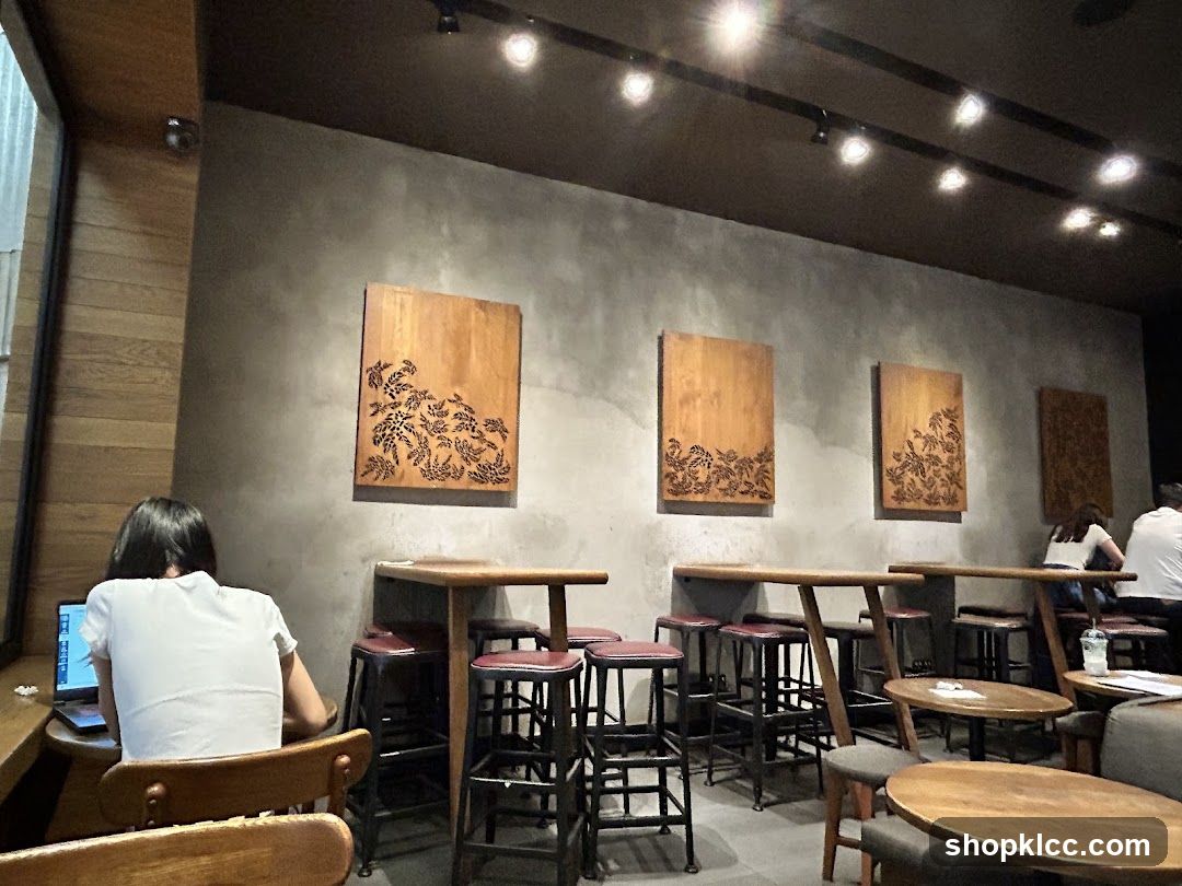 Interior of a coffee shop or cafe