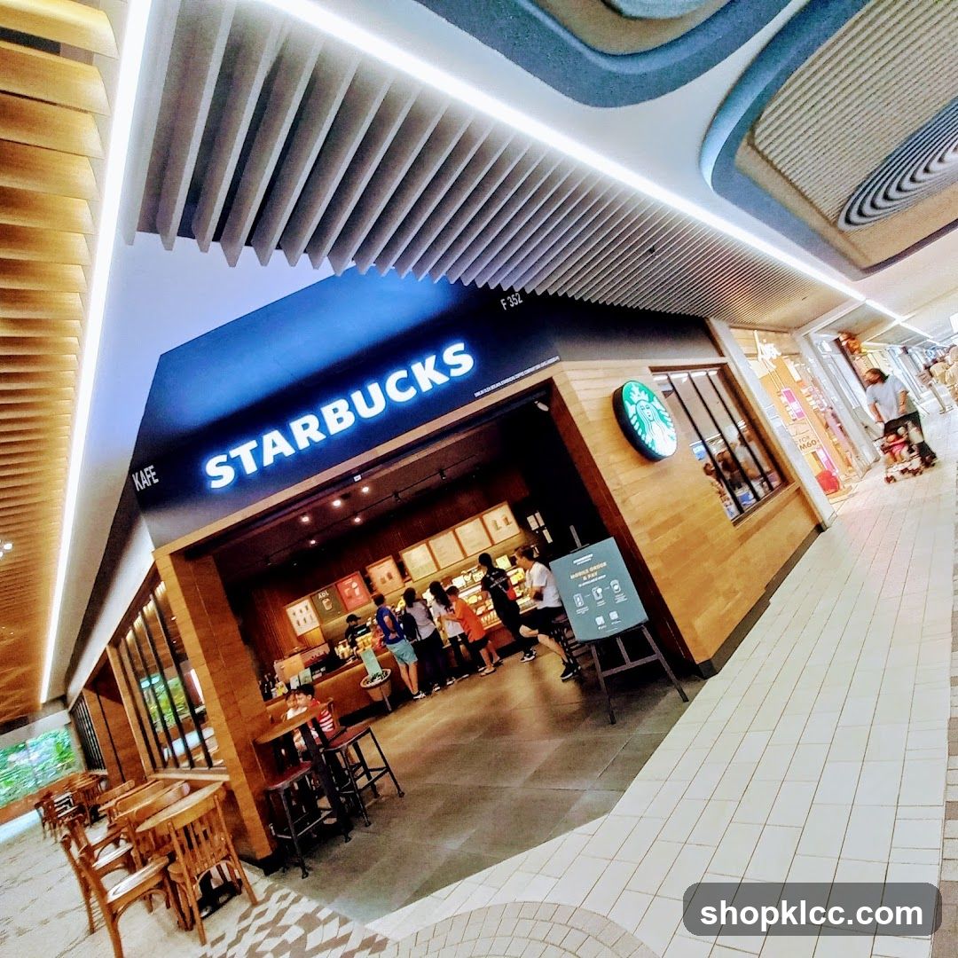 Starbucks Store Interior View