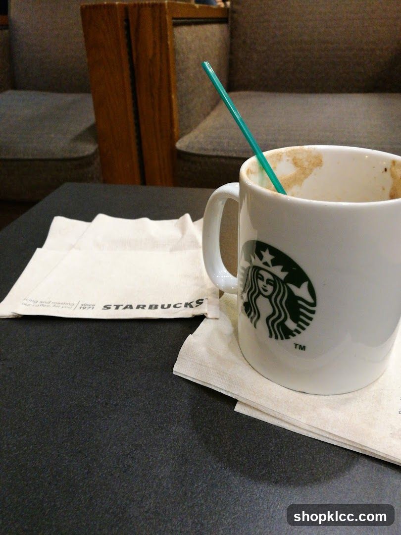 Starbucks Coffee Mug and Napkin
