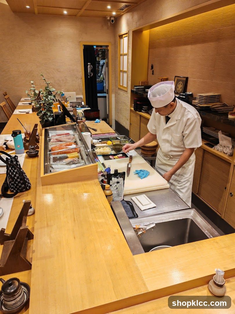 Sushi Restaurant Interior