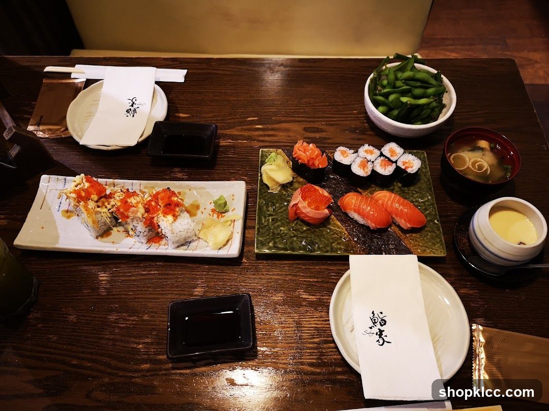 Sushi and Sashimi Platter