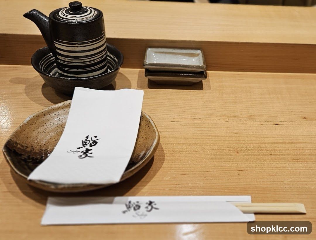 Japanese Tea Set Arrangement