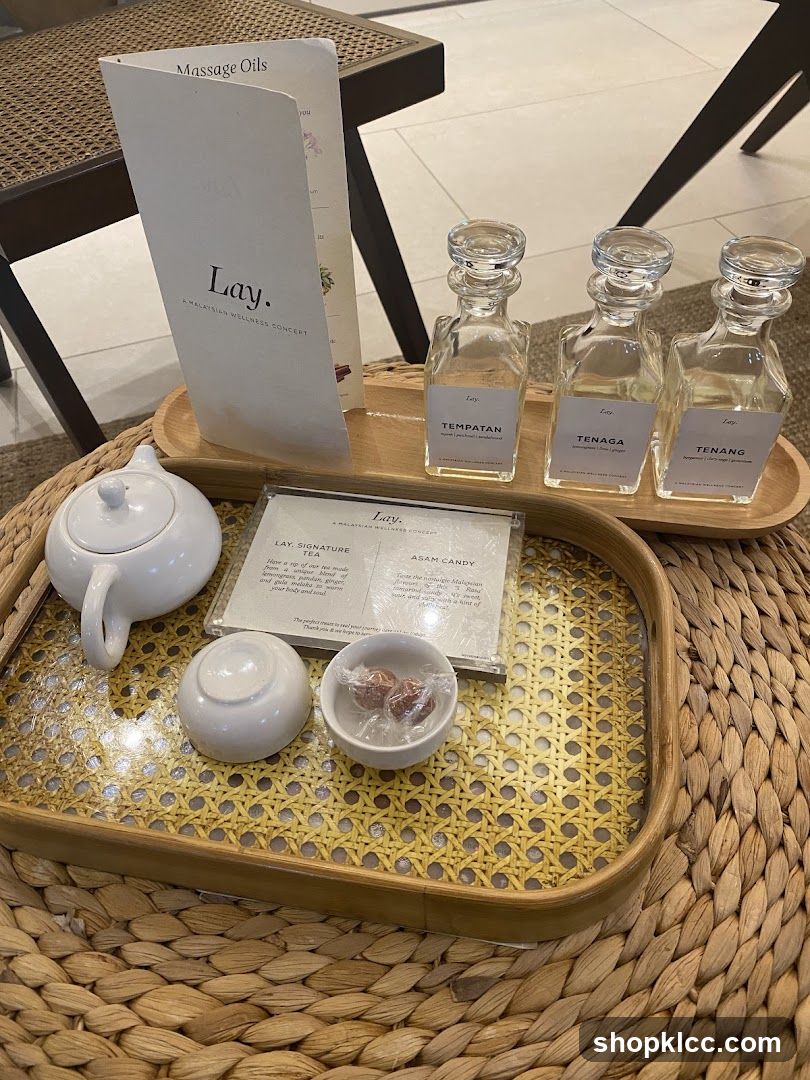 Lay. Wellness Center Tea Set