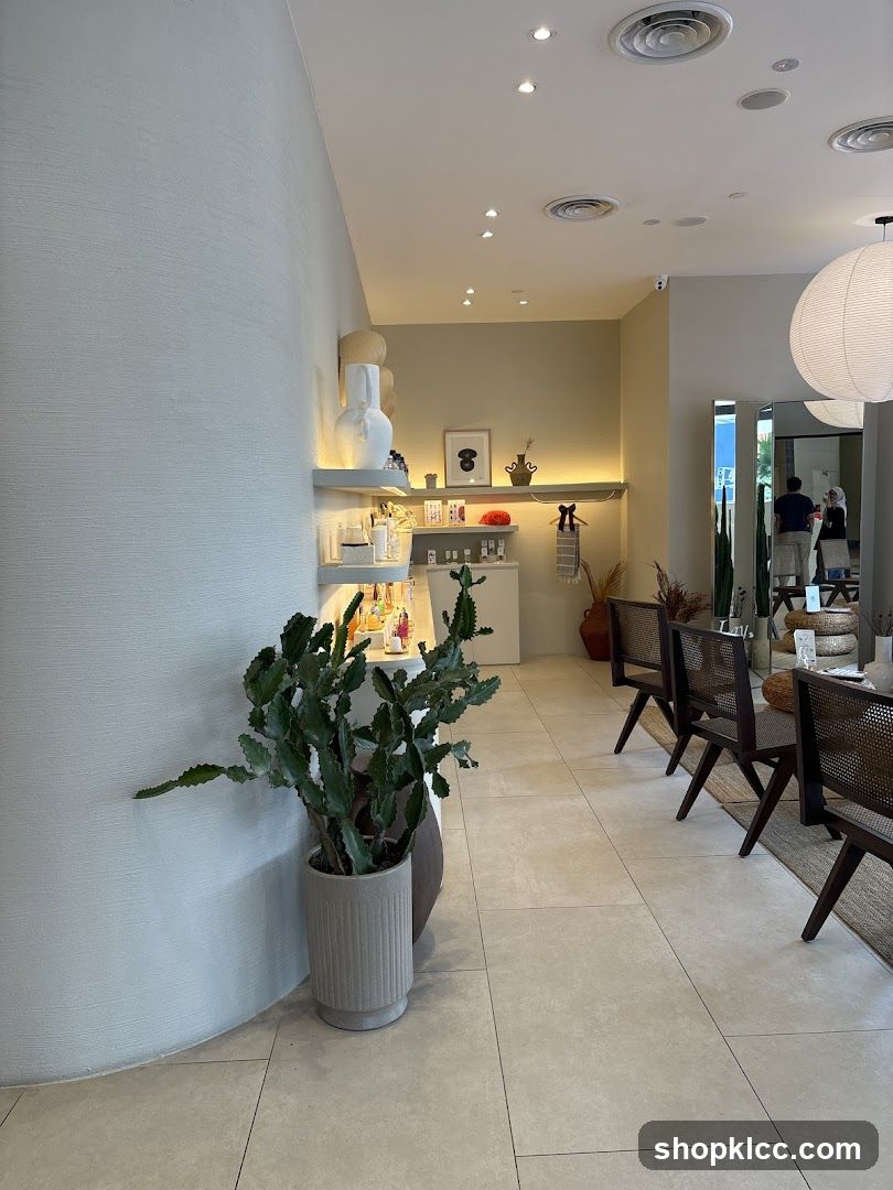 Interior of a modern shop or cafe