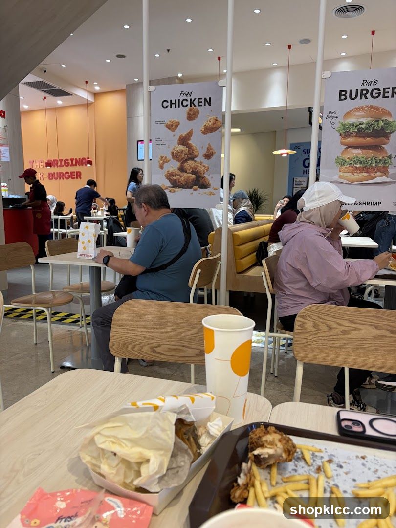 Fried Chicken Restaurant Interior