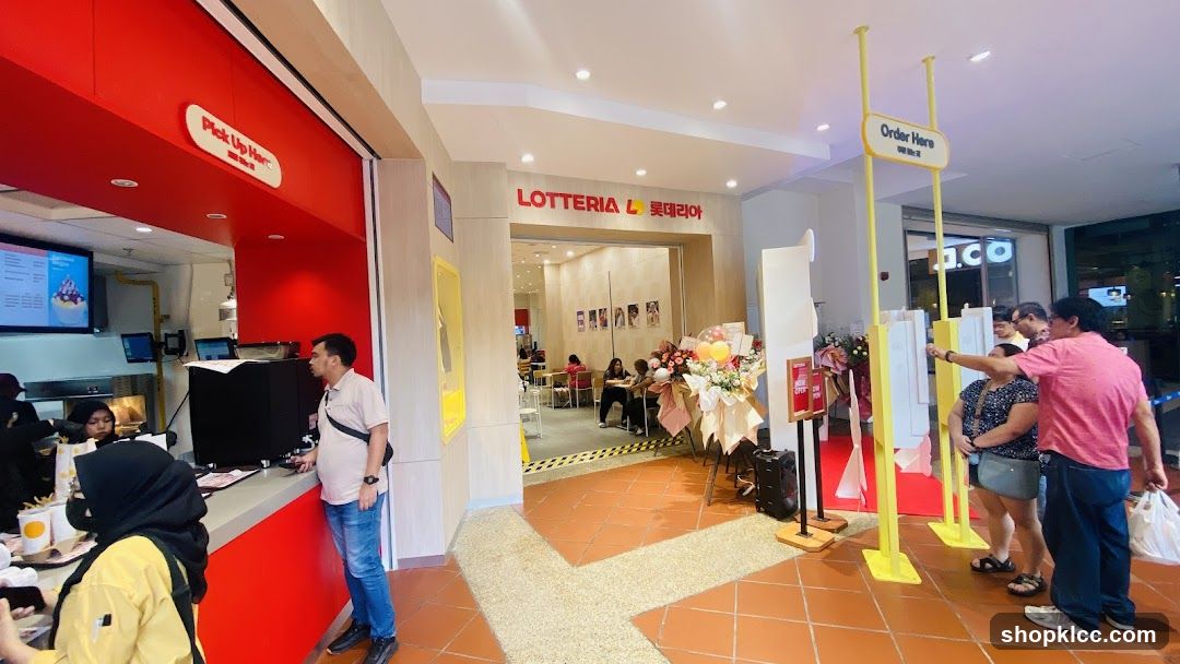 Lotteria Pickup Area