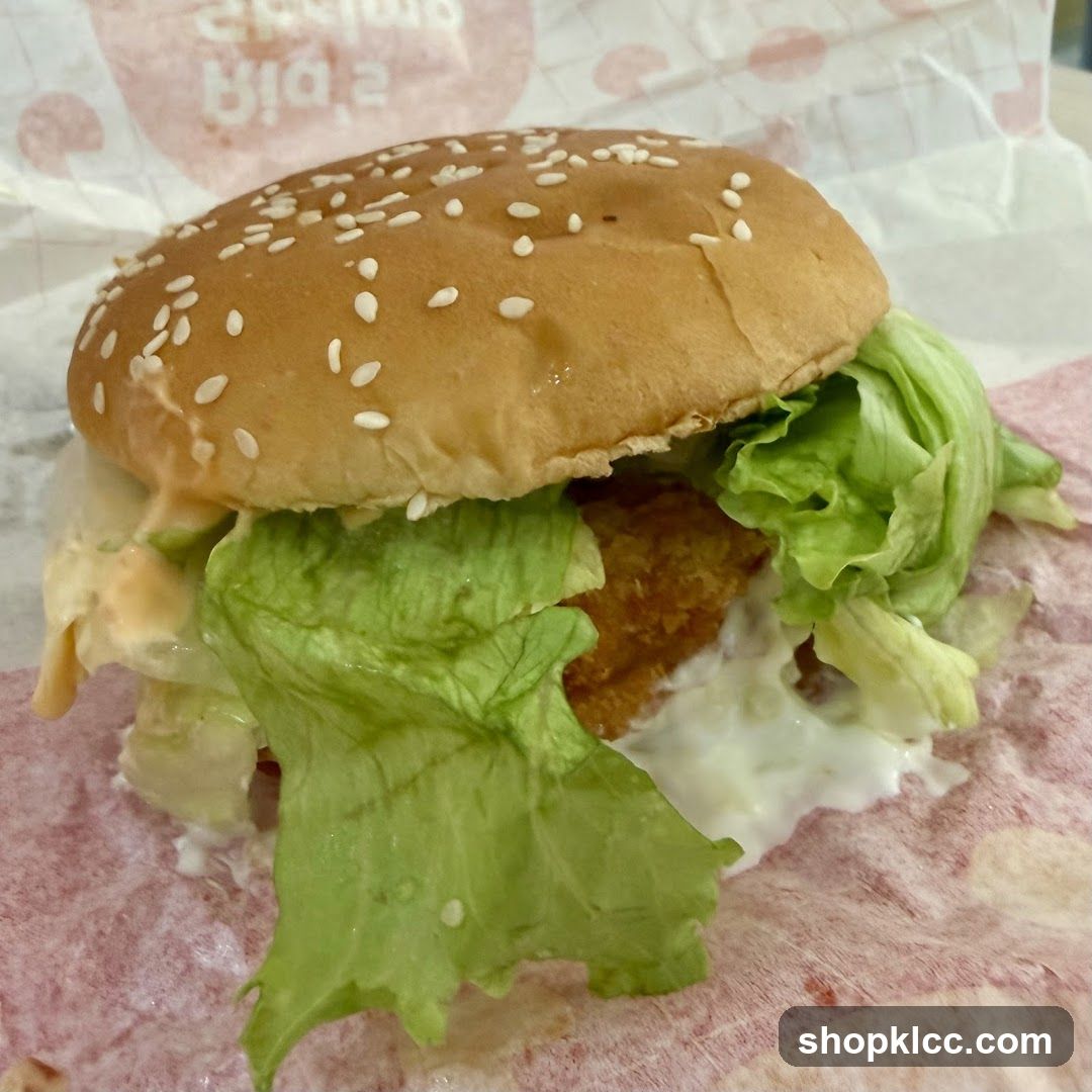 Burger with Sesame Bun