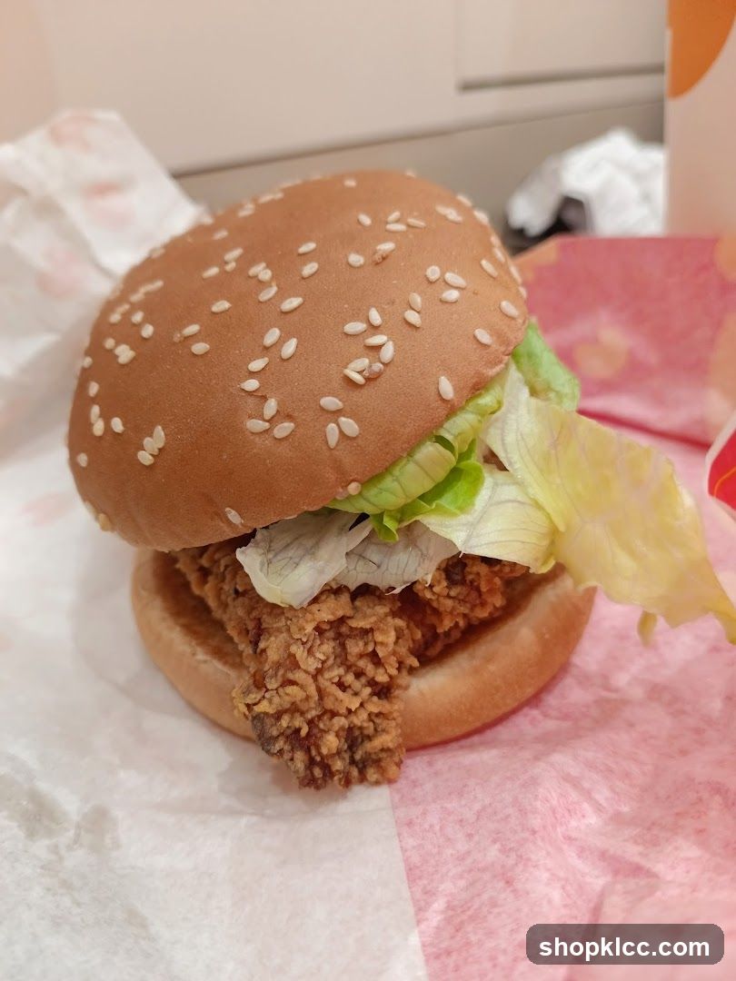 Fried Chicken Burger