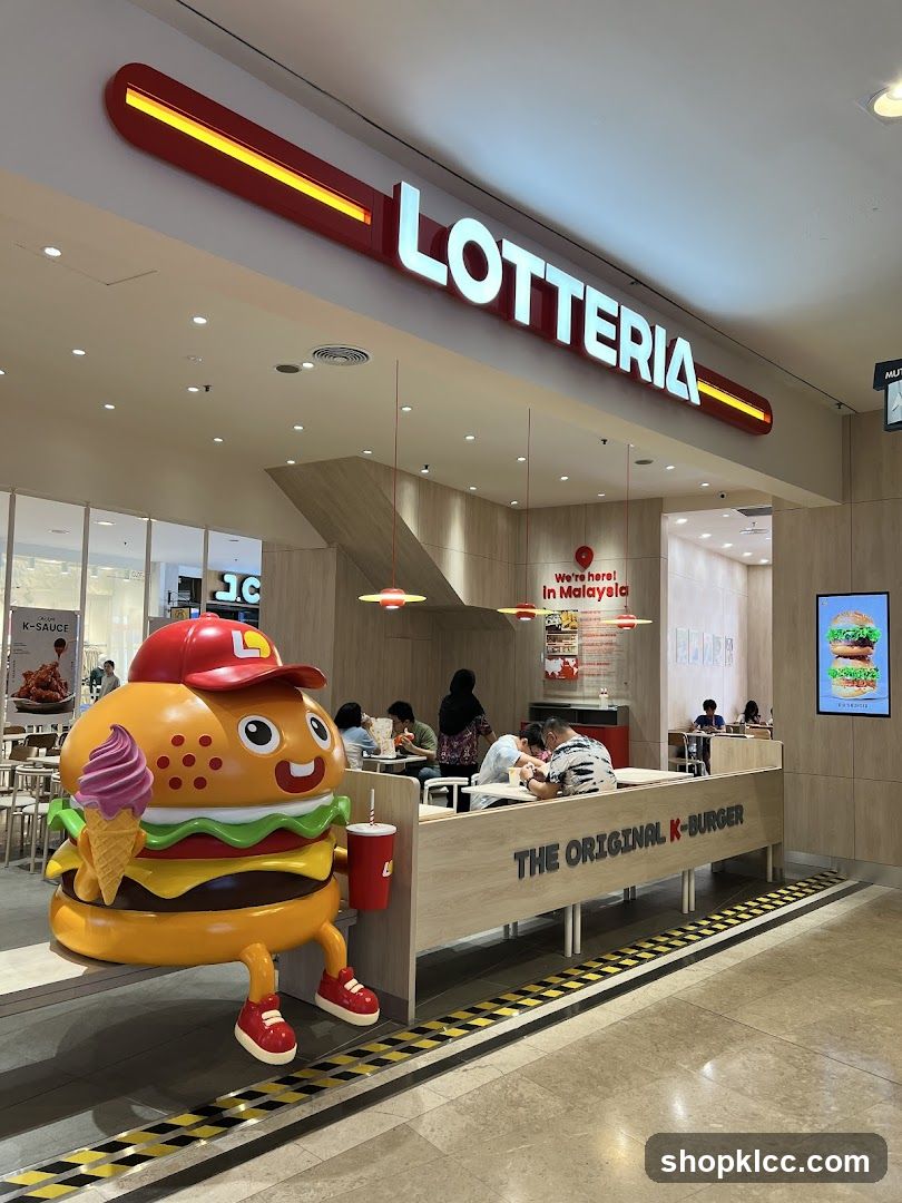 Lotteria K-Burger Store Interior