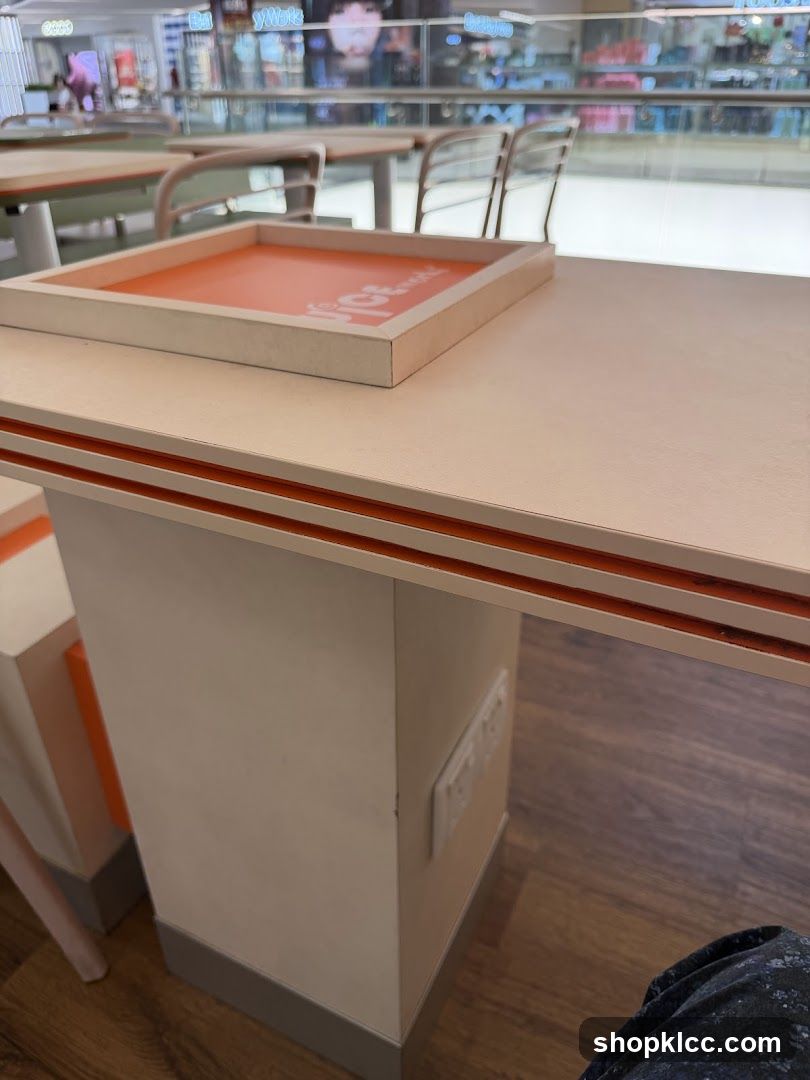 Table with Tray