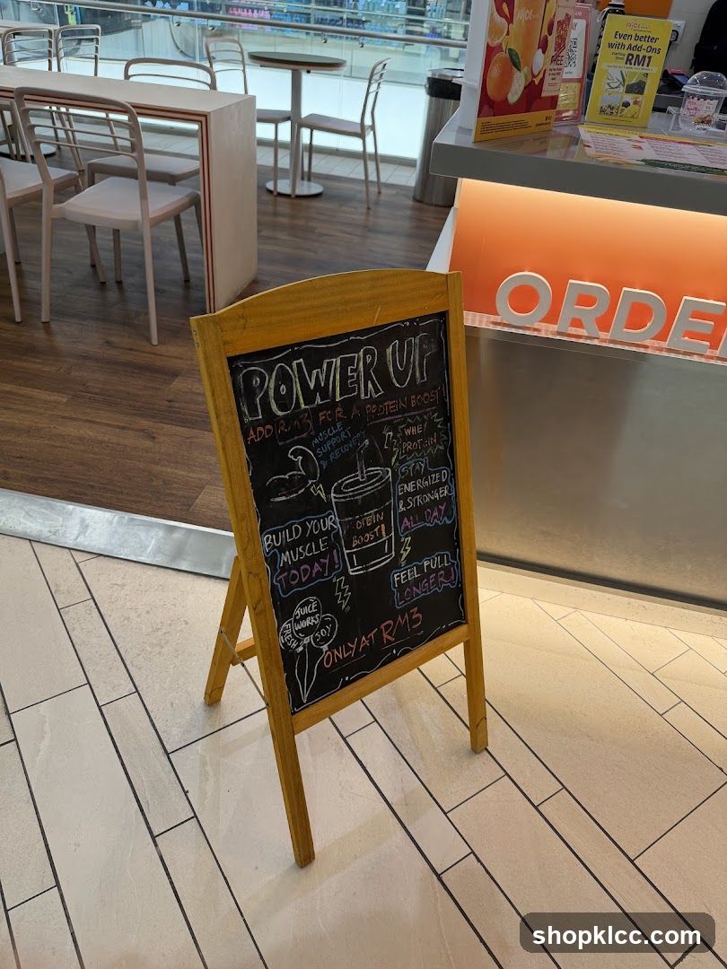 Chalkboard Menu