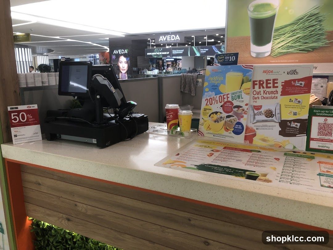 Juice Works Counter