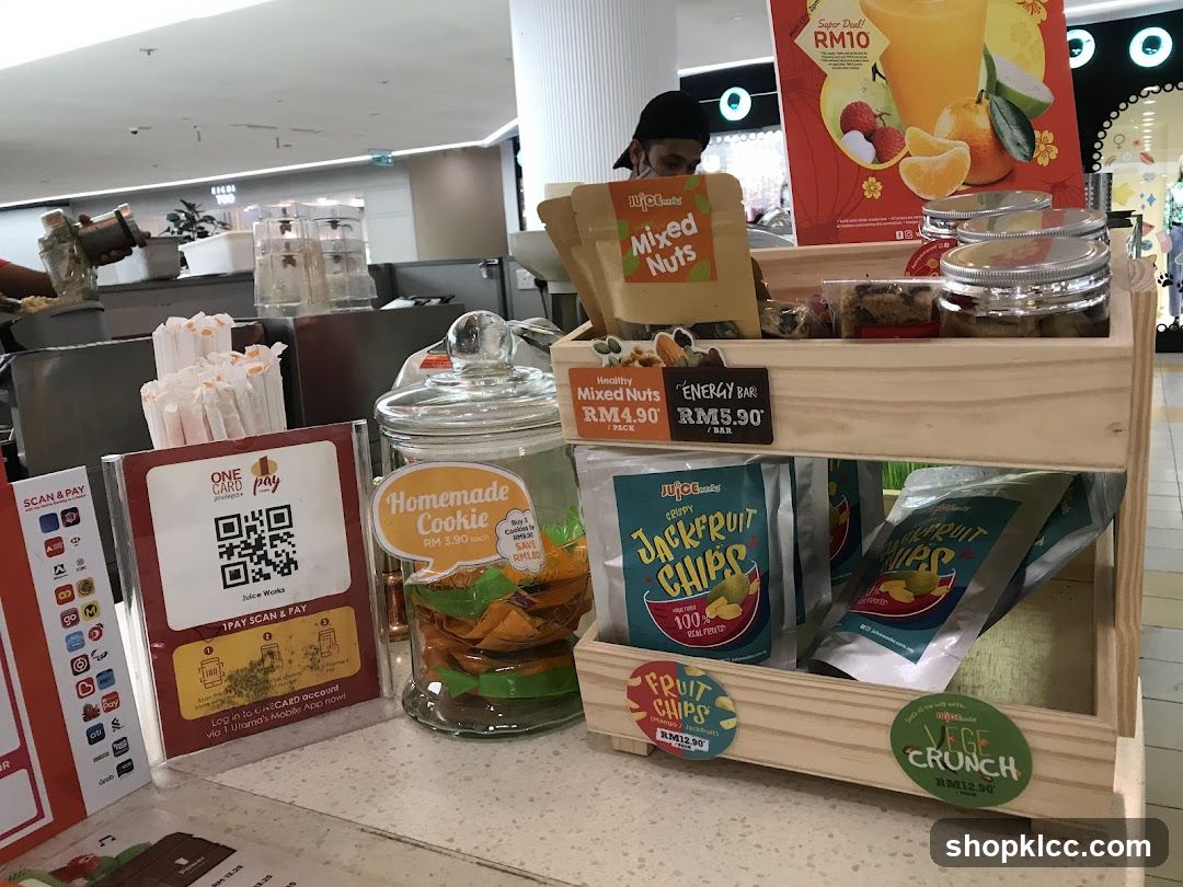 Juice Works Display