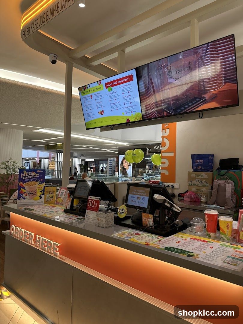 Juice Bar Counter