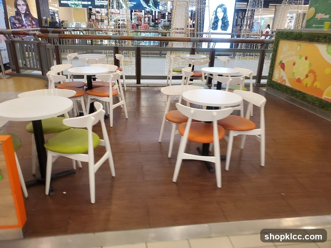 Cafe Seating Area