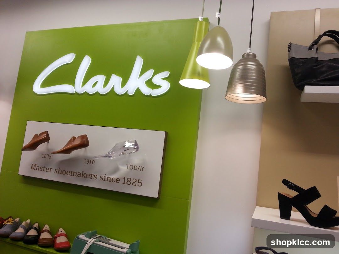 Clarks Shoe Store Interior Display