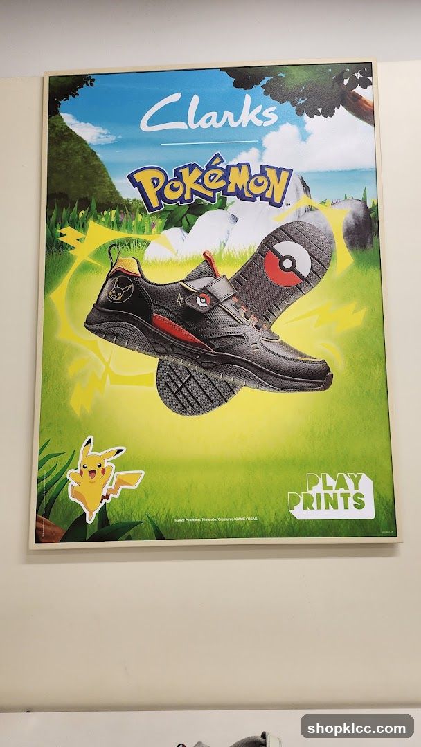 Clarks x Pokémon Play Prints Ad