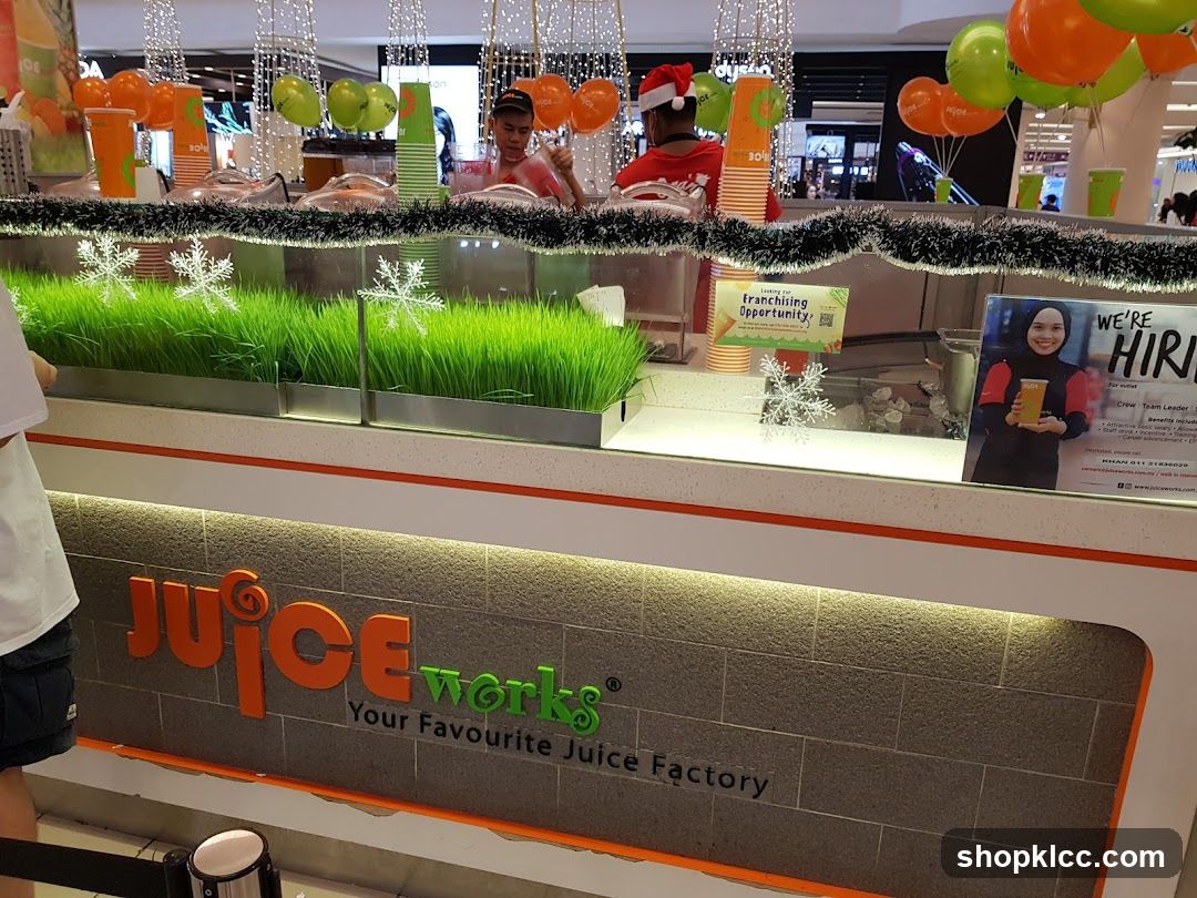 Juice Works Counter