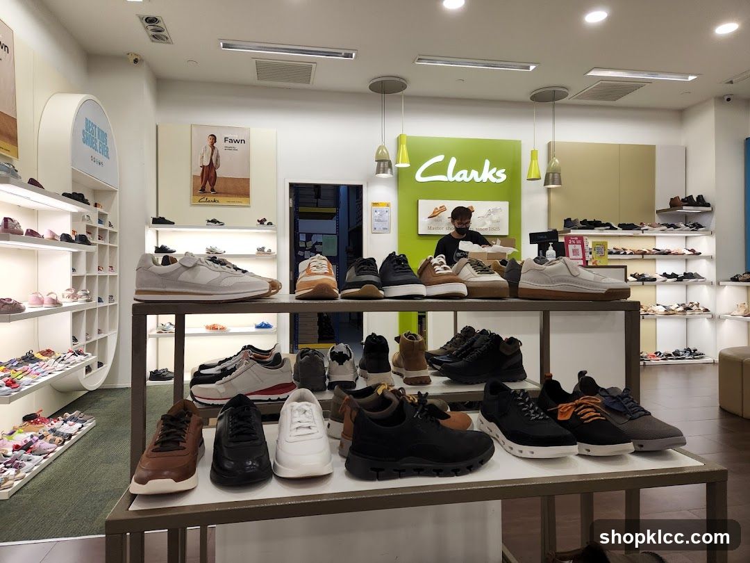 Clarks Shoe Store Interior