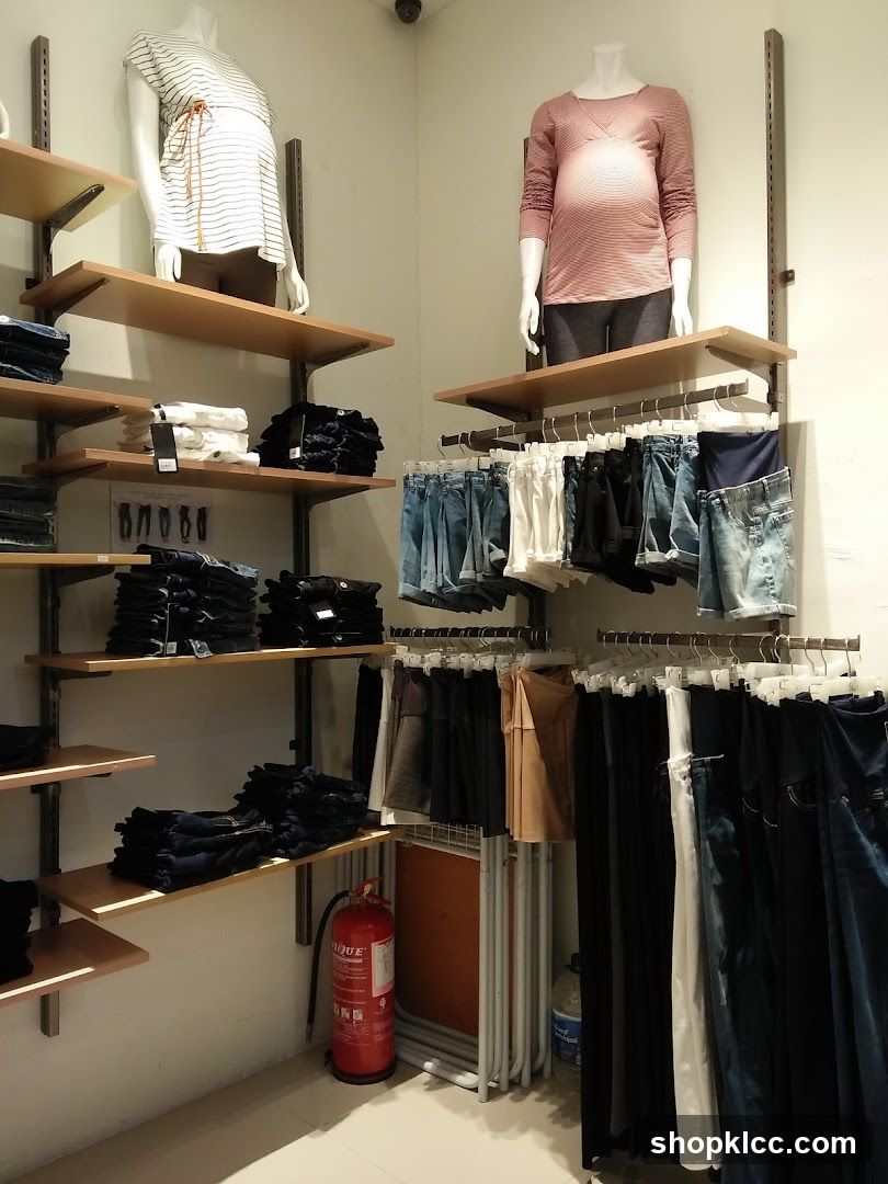 Clothing Store Interior Display