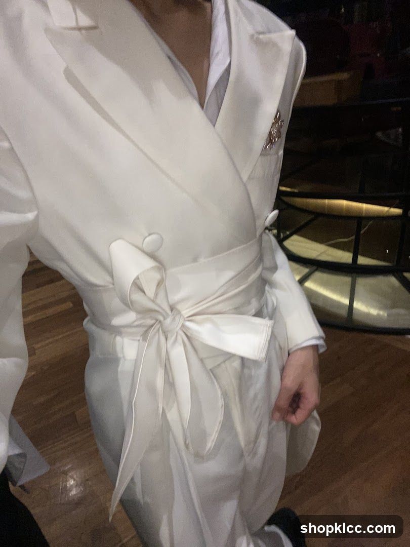 Person in White Suit