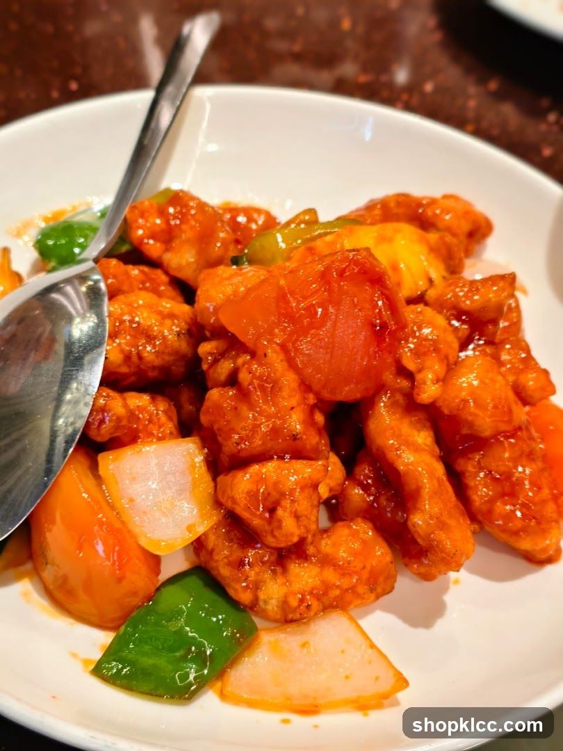 Sweet and Sour Chicken with Vegetables