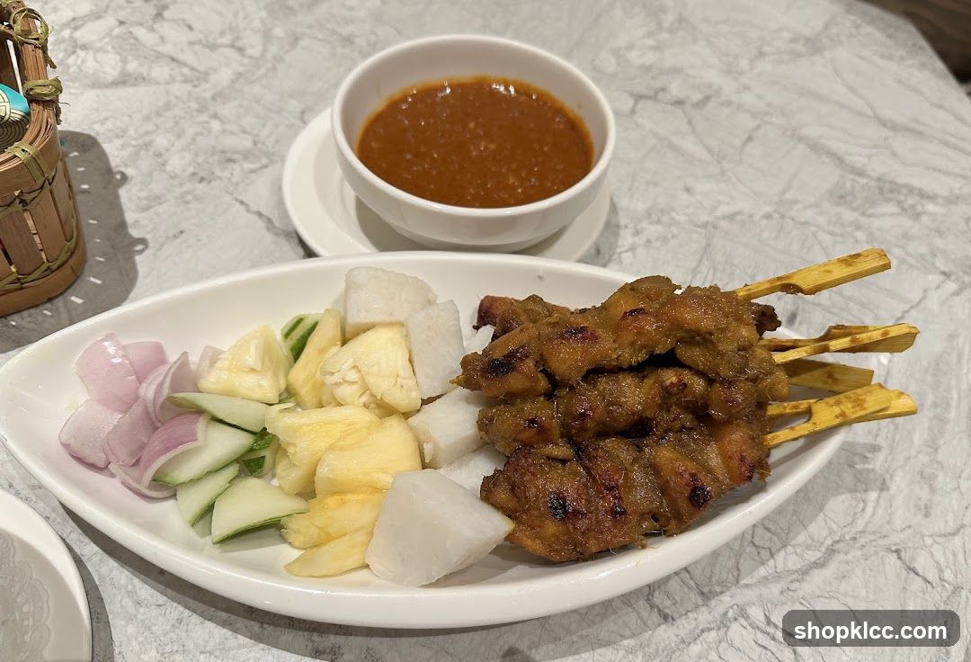 Chicken Satay with Peanut Sauce