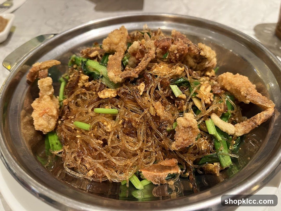 Glass Noodles with Soft Shell Crab