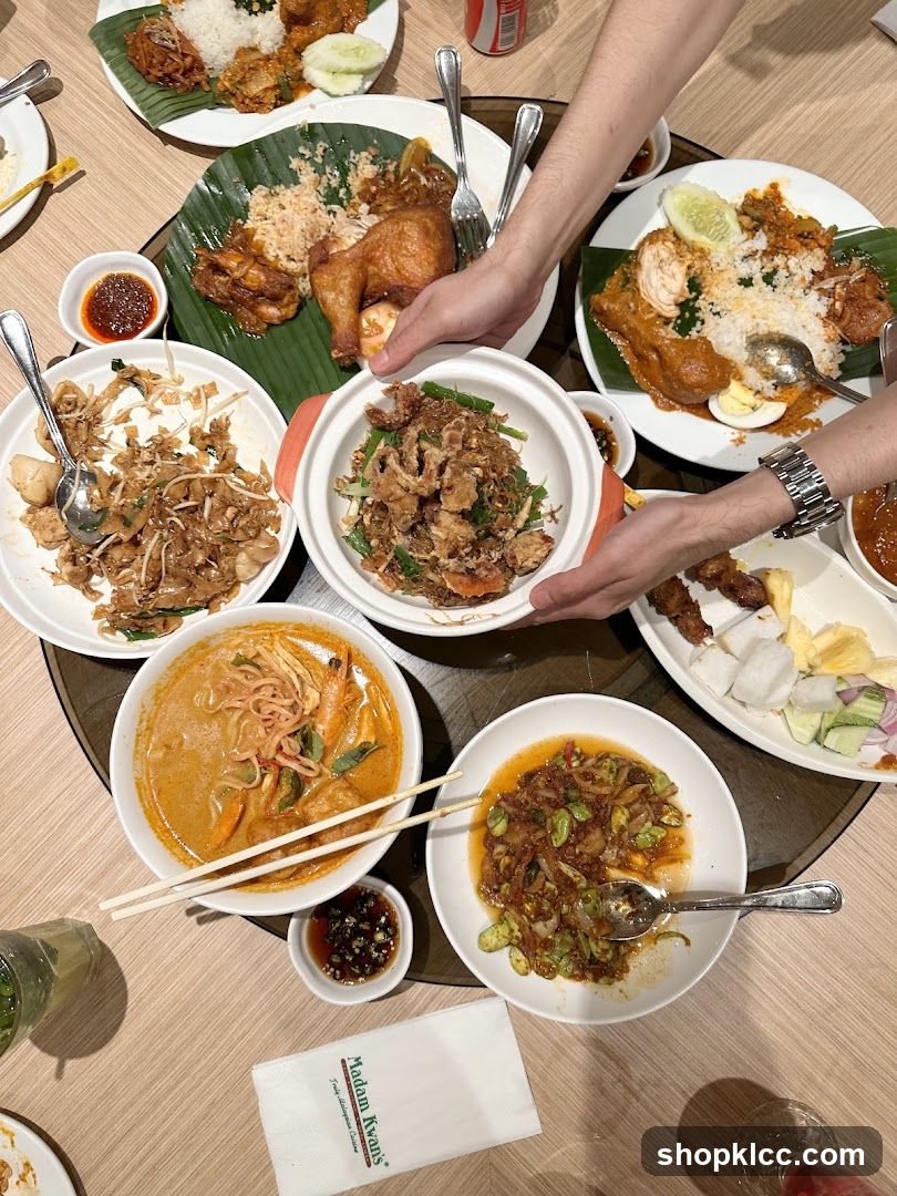 Malaysian Food Spread