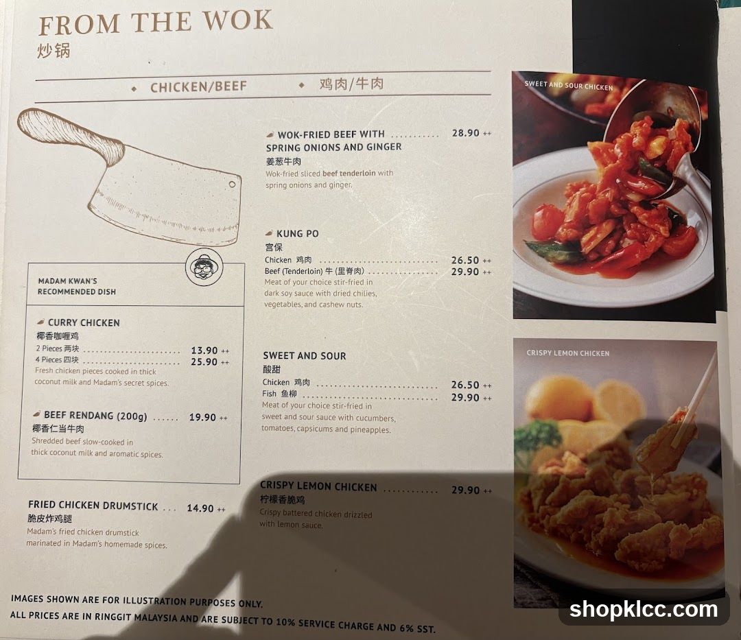 FROM THE WOK