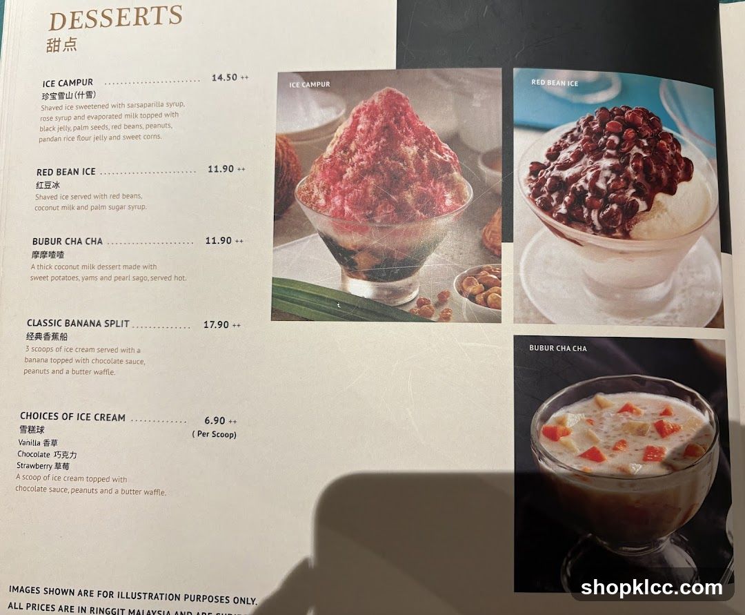 DESSERTS
