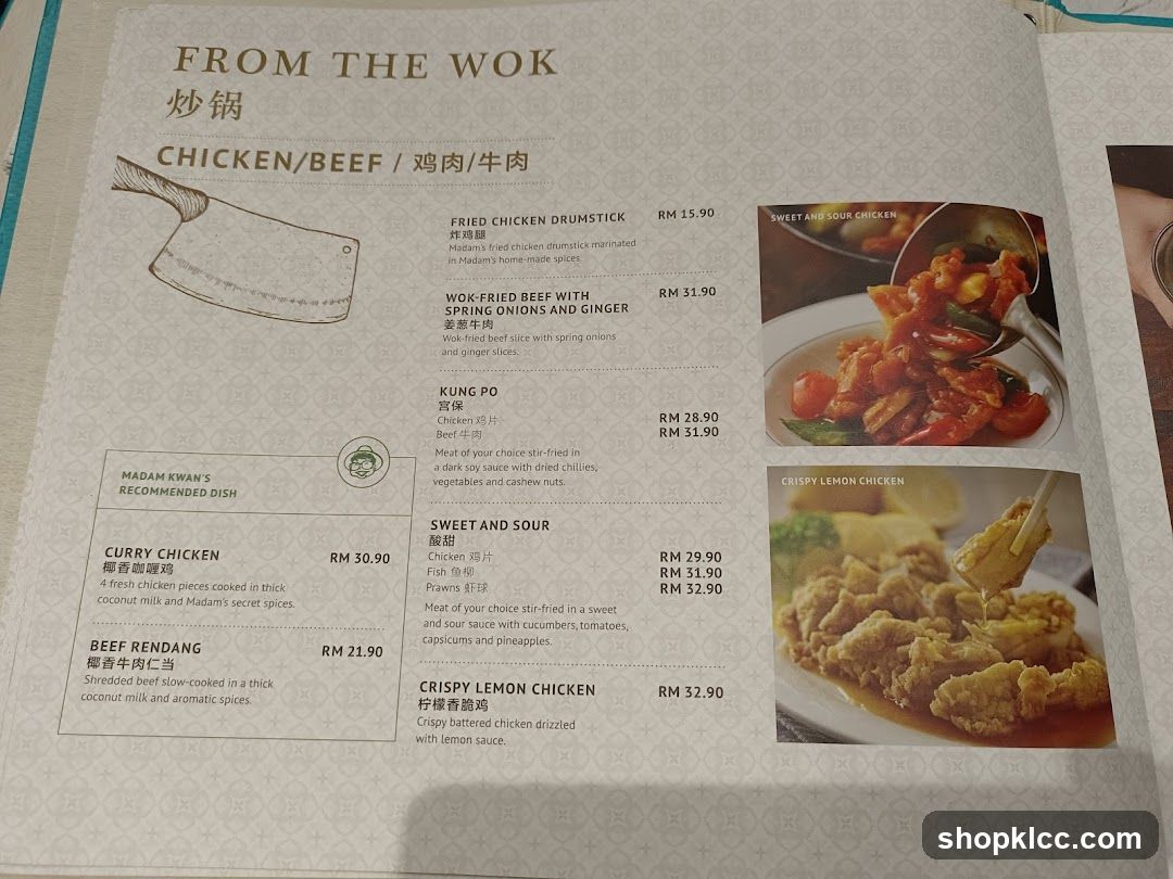 FROM THE WOK