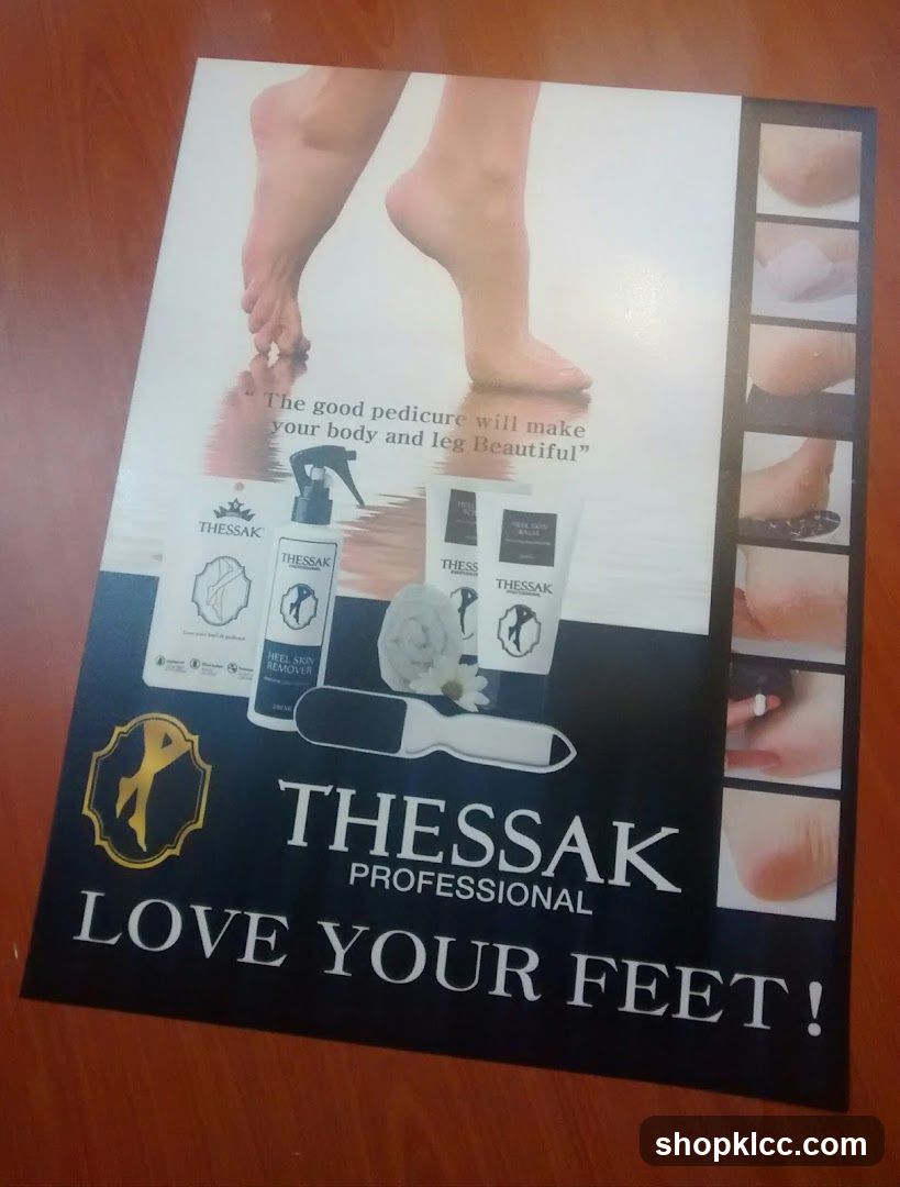 Thessak Professional Foot Care Advertisement