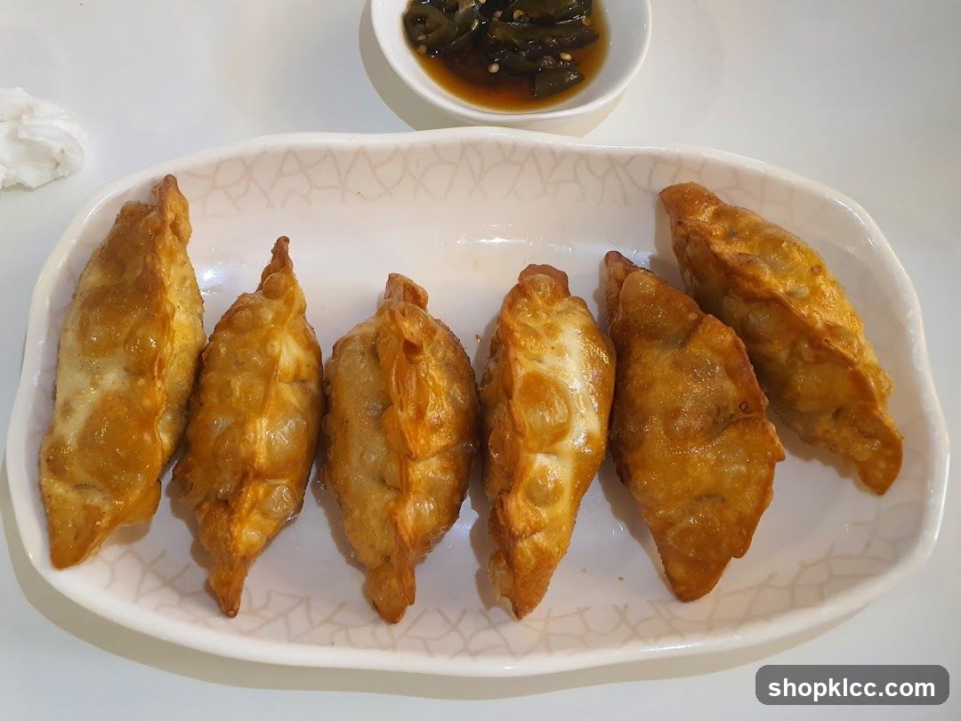 Fried Dumplings with Sauce