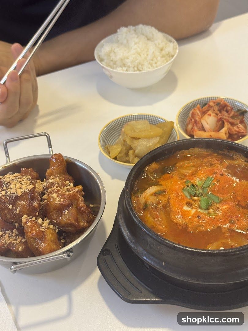 Korean Meal Spread