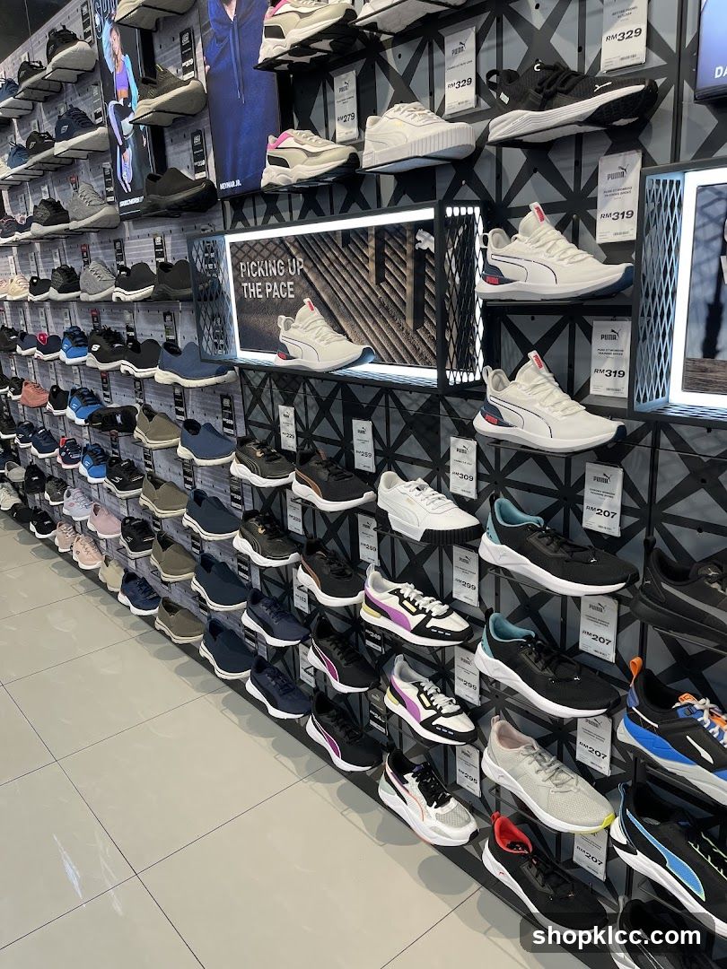Shoe Store Interior Display